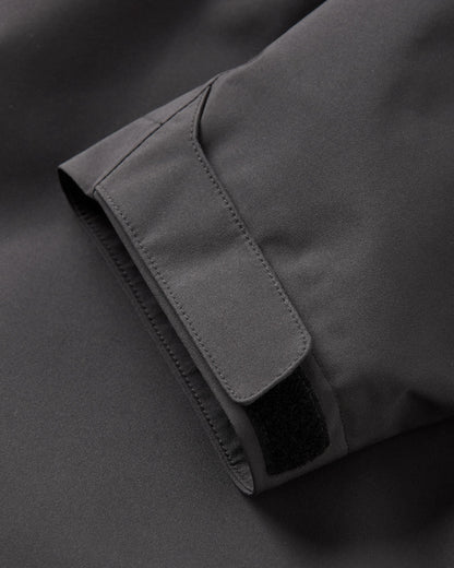 Diablo Waterproof Anorak - Faded Black - Flatlay