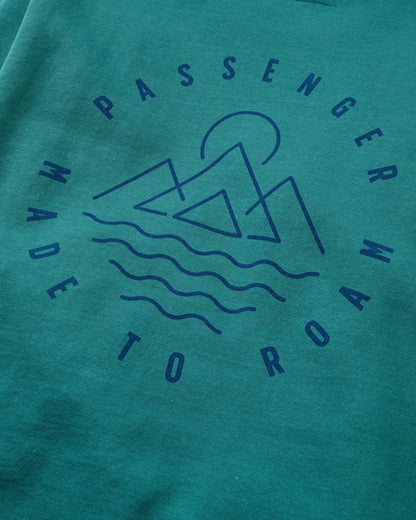 Escapism Regular Fit Sweatshirt - Mediterranean - Flatlay