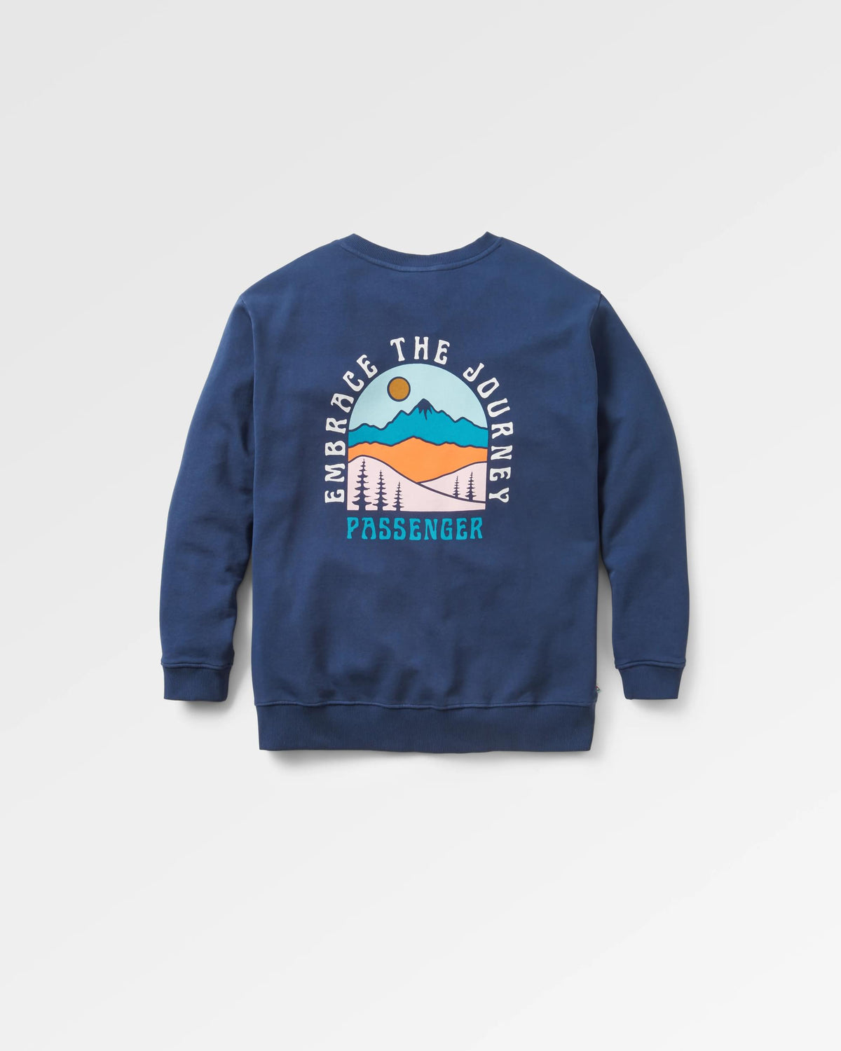 Outlook Sweatshirt - Rich Navy - Flatlay
