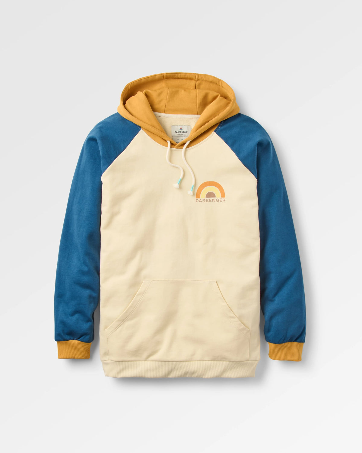 Riser Cotton Hoodie - Birch - Flatlay