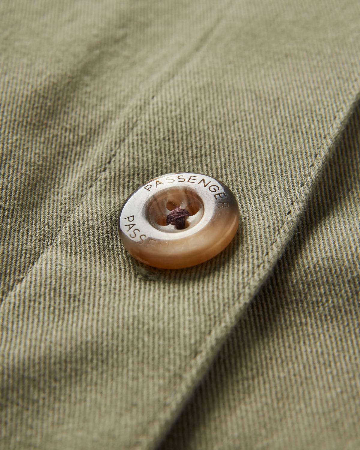 Stella LS Shirt - Dusty Olive - Flatlay