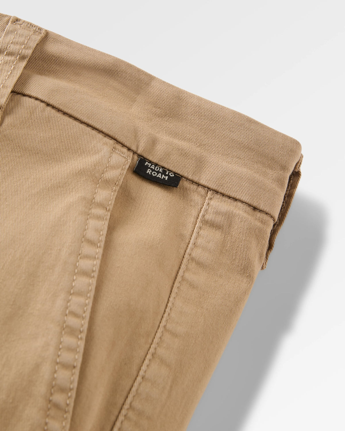 365 Cotton Trouser - Chinchilla Brown - Flatlay