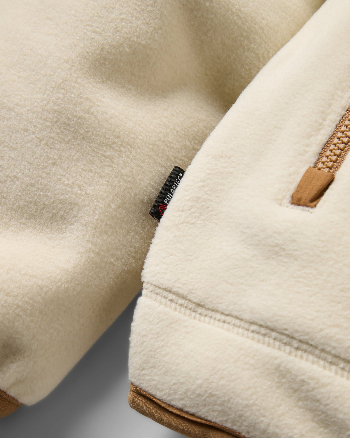 Dusk Polartec® Fleece - Oatmeal - Flatlay