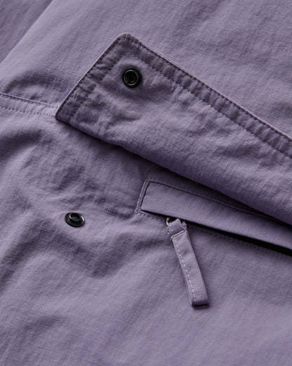 Seek Out Wind Resistant Anorak - Heather - Flatlay