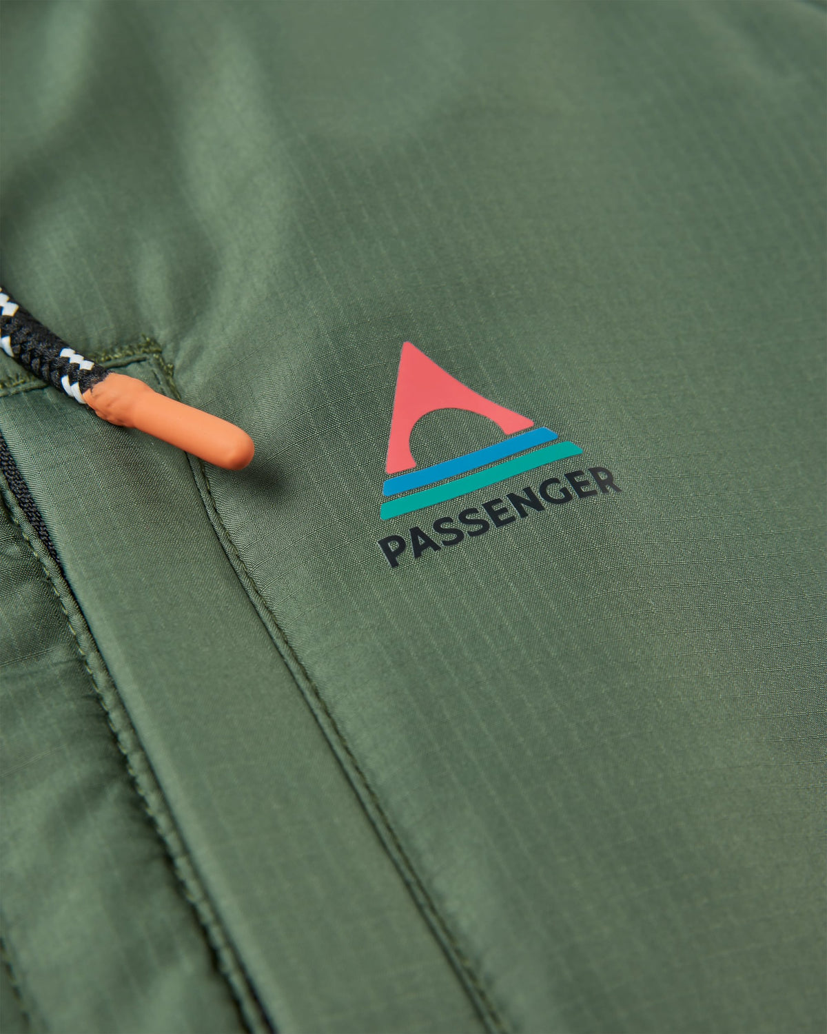 Dylan Insulated Full Zip Jacket - Wild Green - Flatlay