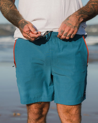 Traveller All Purpose Short - Blue Steel - Lifestyle