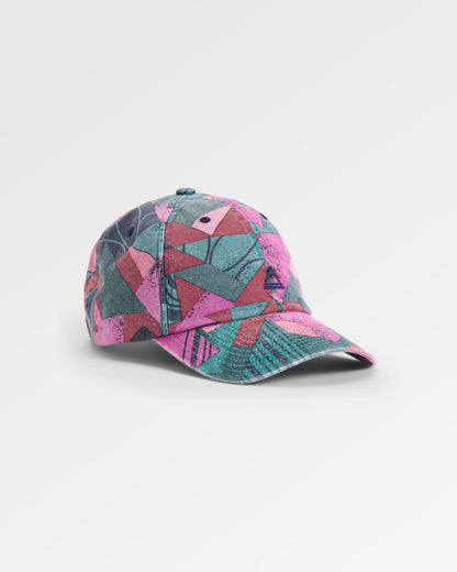 Birdie 6 Panel Cap - Sun Patch Rich Navy - Flatlay