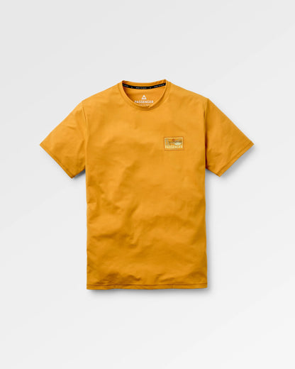 Roamer Men's Drirelease® Active T-Shirt - Spruce Yellow - Flatlay