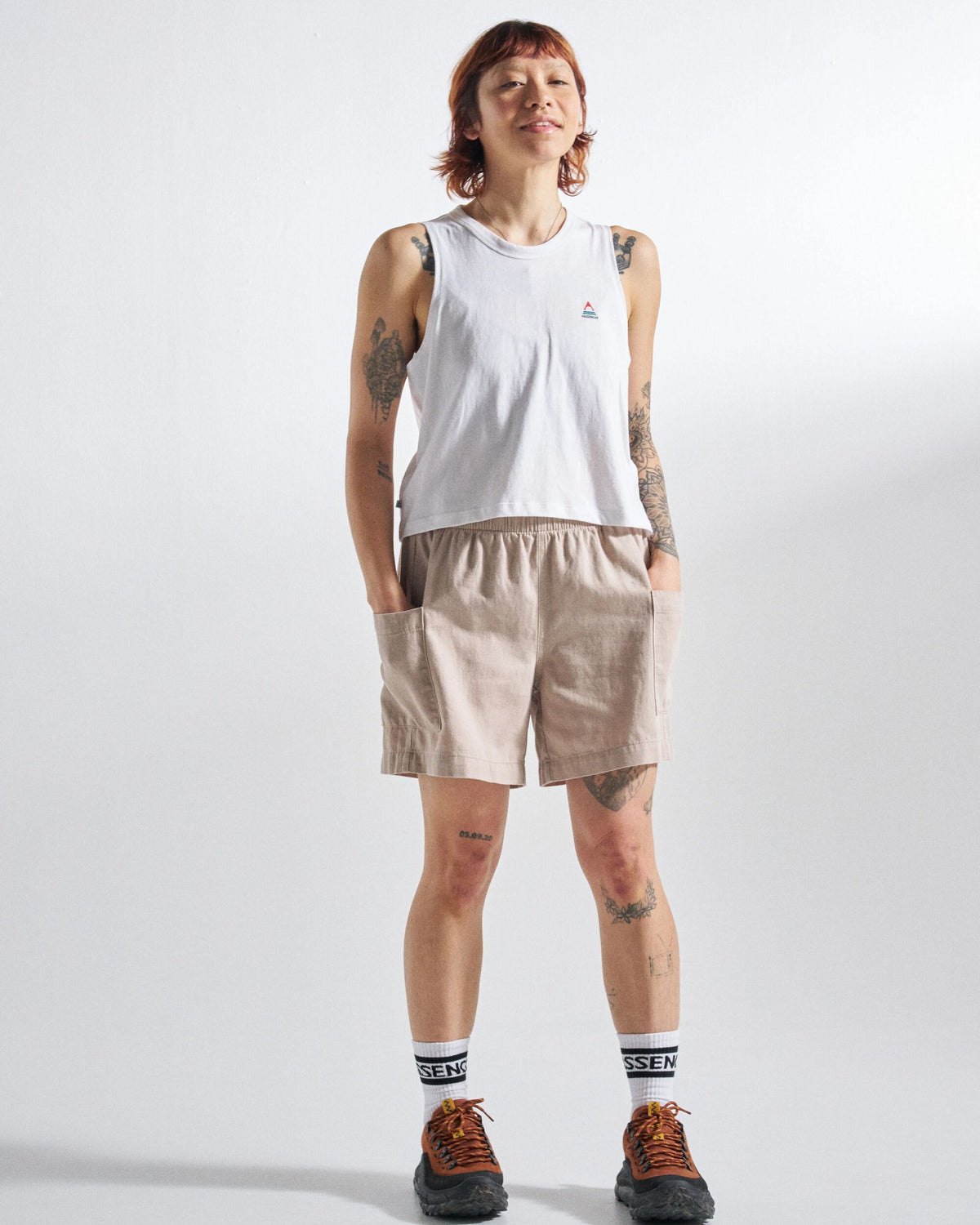 Whirl Lightweight Short - Simply Taupe - Studio Model