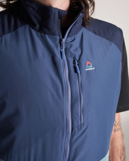 Daybreak Lightweight Thermore® Insulated Gilet - Rich Navy/Dark Denim/Arctic - Studio Model