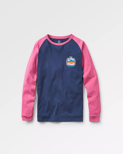 Outlook LS T-Shirt - Mauve Haze - Flatlay