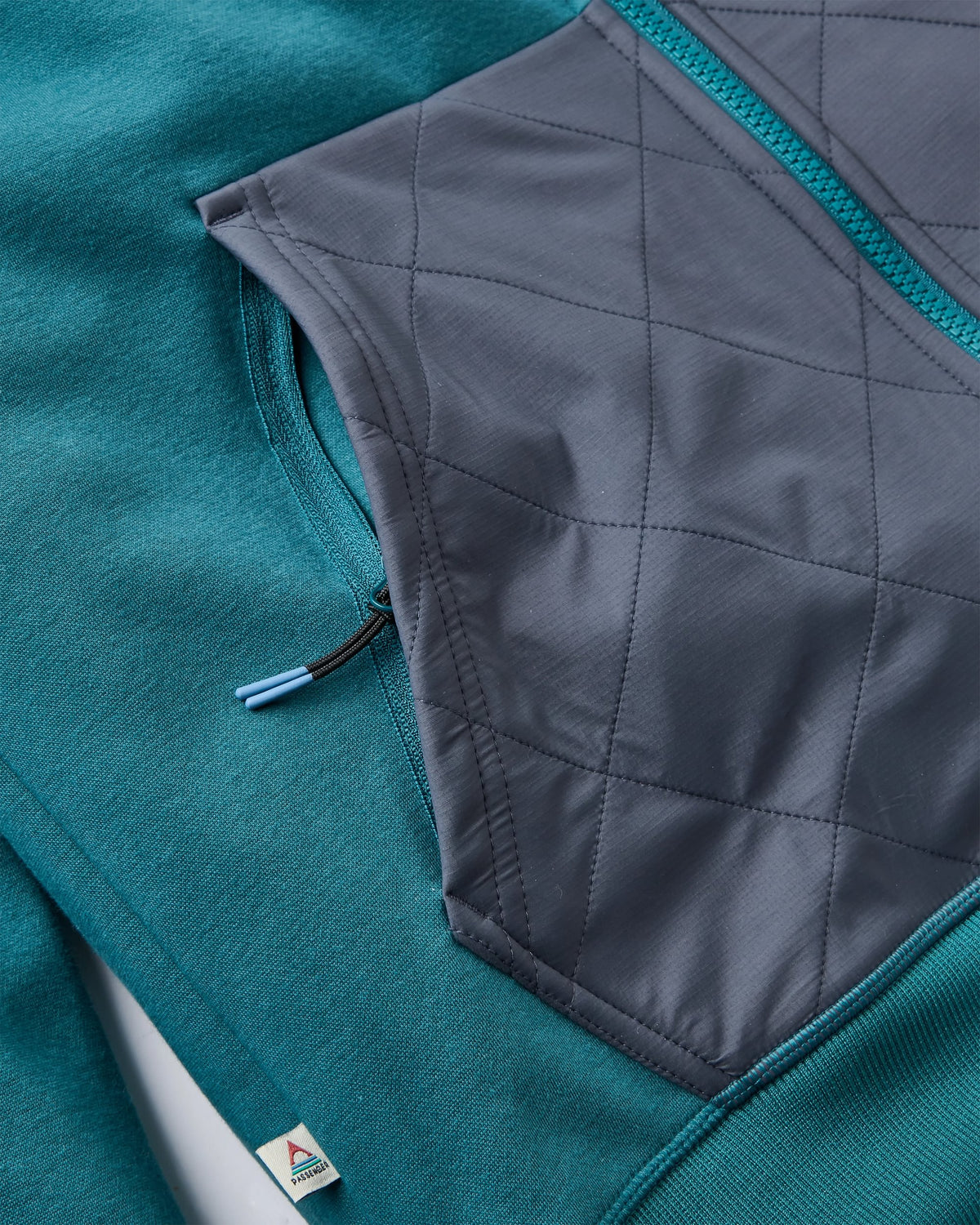 Men's Solscape Active Hoodie - Mediterranean - Flatlay