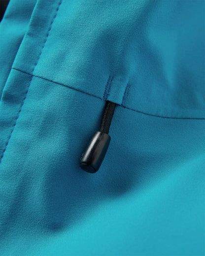 Five Element Waterproof Jacket - Bluejay - Flatlay