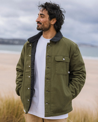 Falcon Cotton Jacket - Khaki - Lifestyle