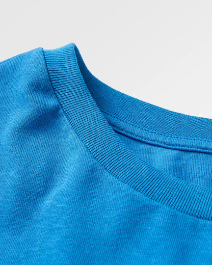 MTR T-Shirt - Soft Cobalt - Flatlay