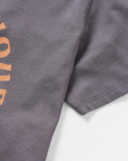Bud T-Shirt - Charcoal - Flatlay