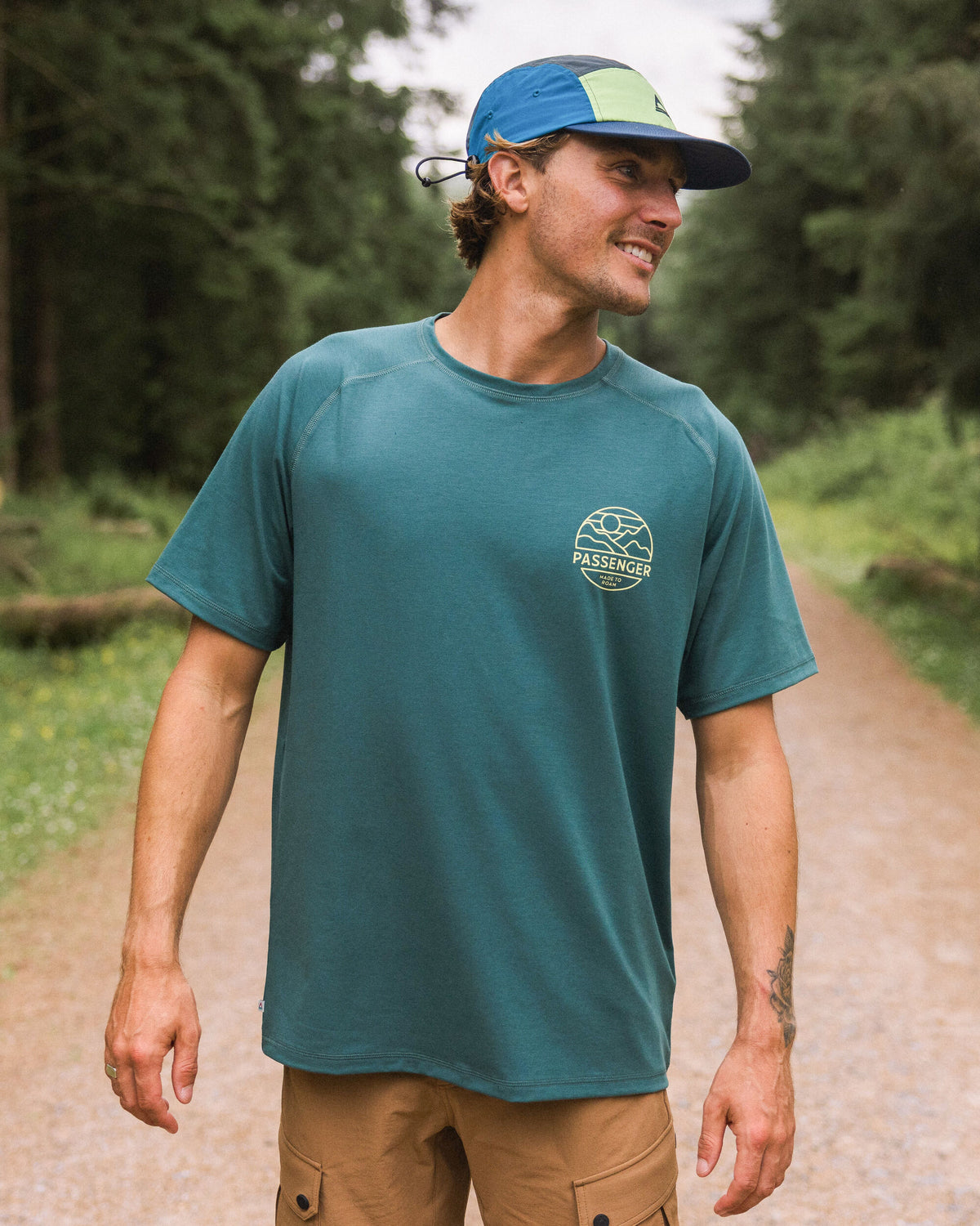 Sedona Drirelease® Active T-Shirt - Deep Ocean - Lifestyle