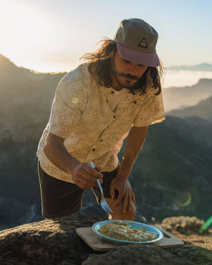 Chill Short Sleeve Shirt - Seaweed Pebble Grey - Lifestyle