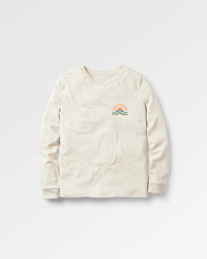 Breathe  LS T-Shirt - Milky Marl - Flatlay