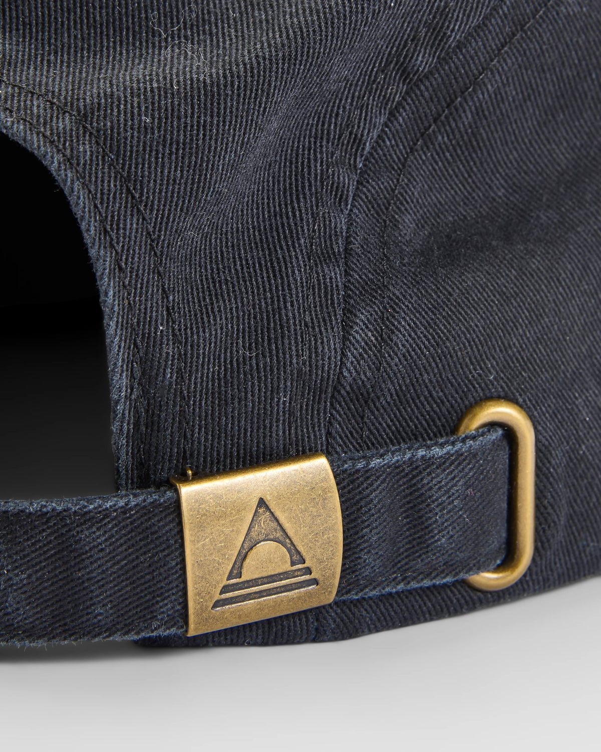 Fixie 5 Panel Cap - Faded Black - Flatlay