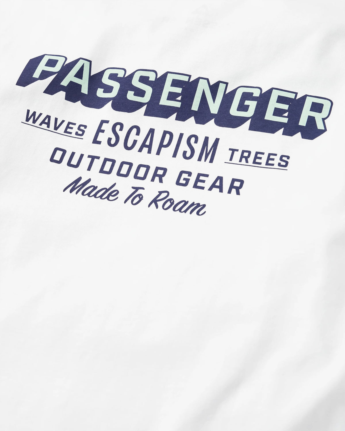 Outdoor Gear Cotton T-Shirt - White - Flatlay