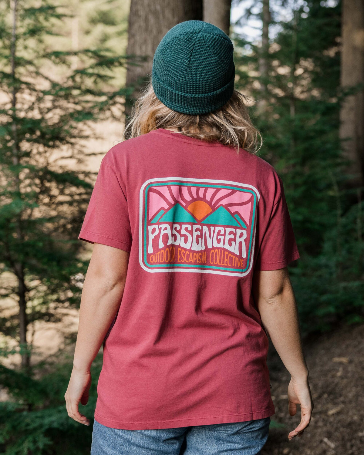 Golden Hour T-Shirt - Earth Red - Lifestyle