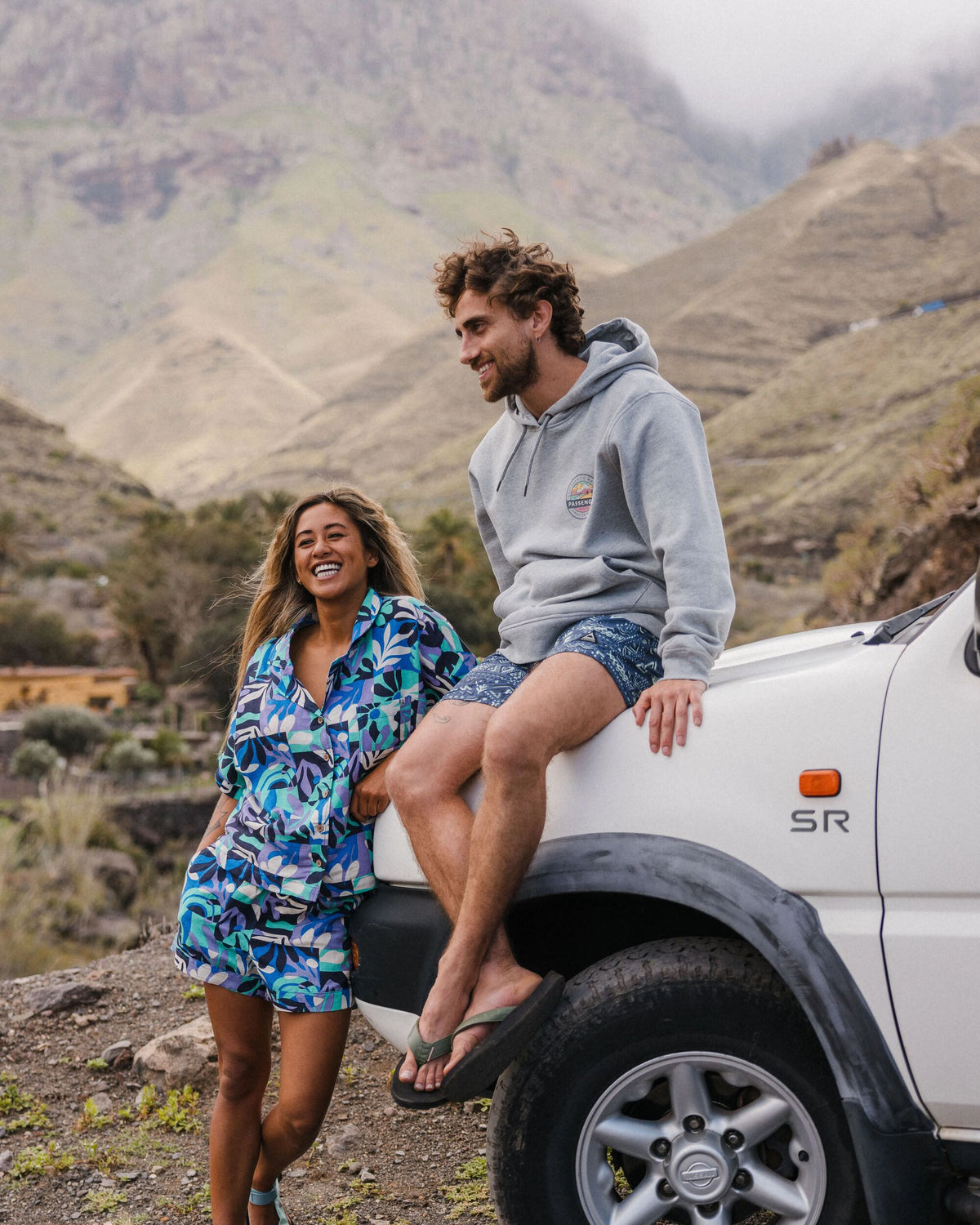 Odyssey Hoodie - Grey Marl - Lifestyle