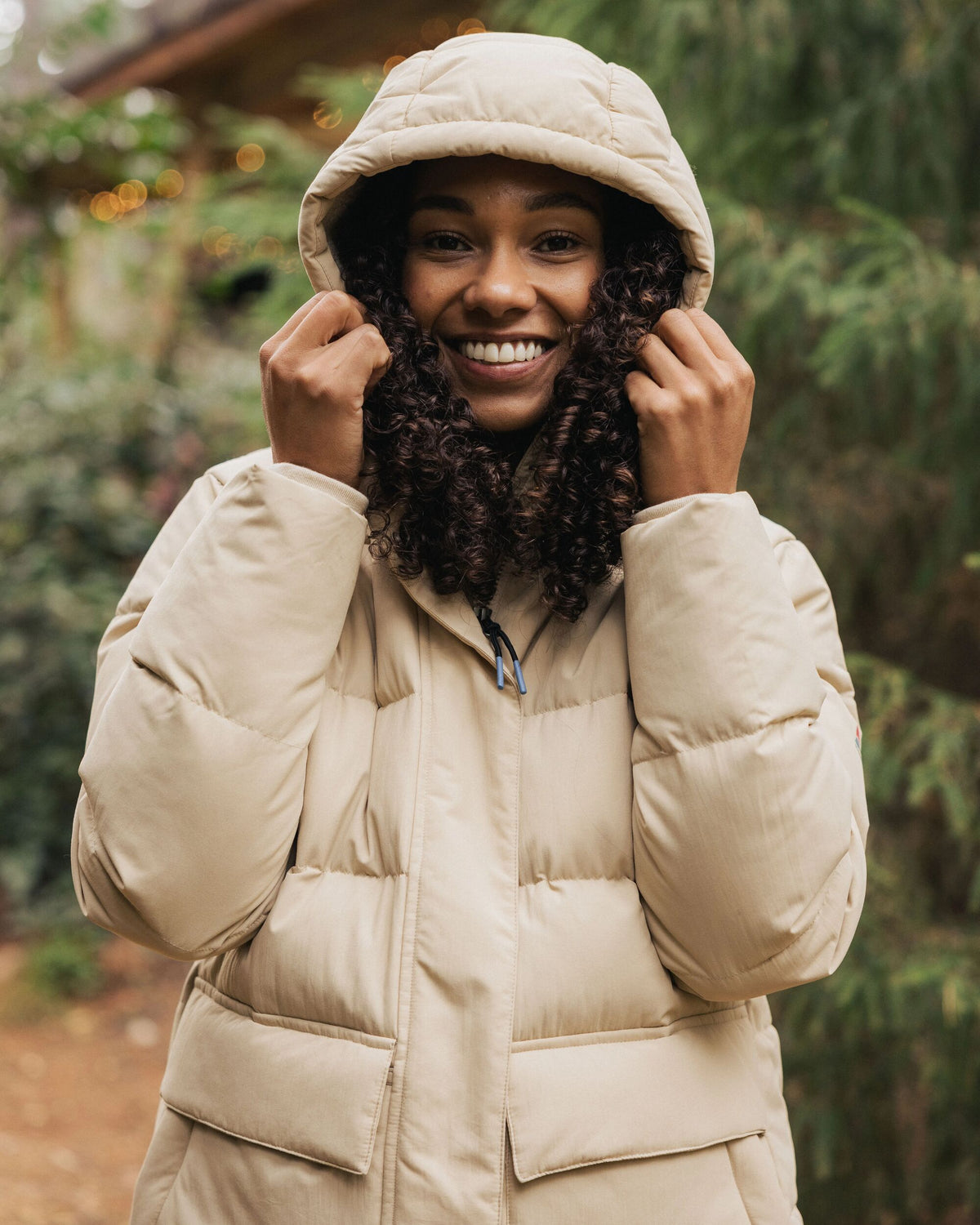 Nook Down Jacket - Stone - Lifestyle