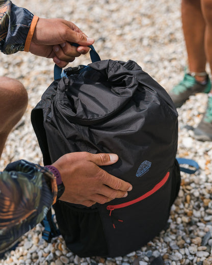 Trail Light Packable Backpack - Black - Lifestyle