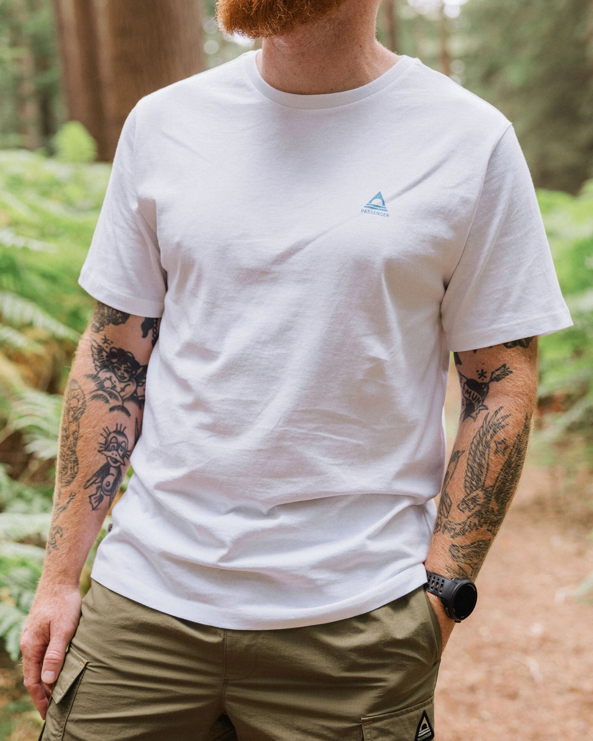 Roam T-Shirt - White - Lifestyle