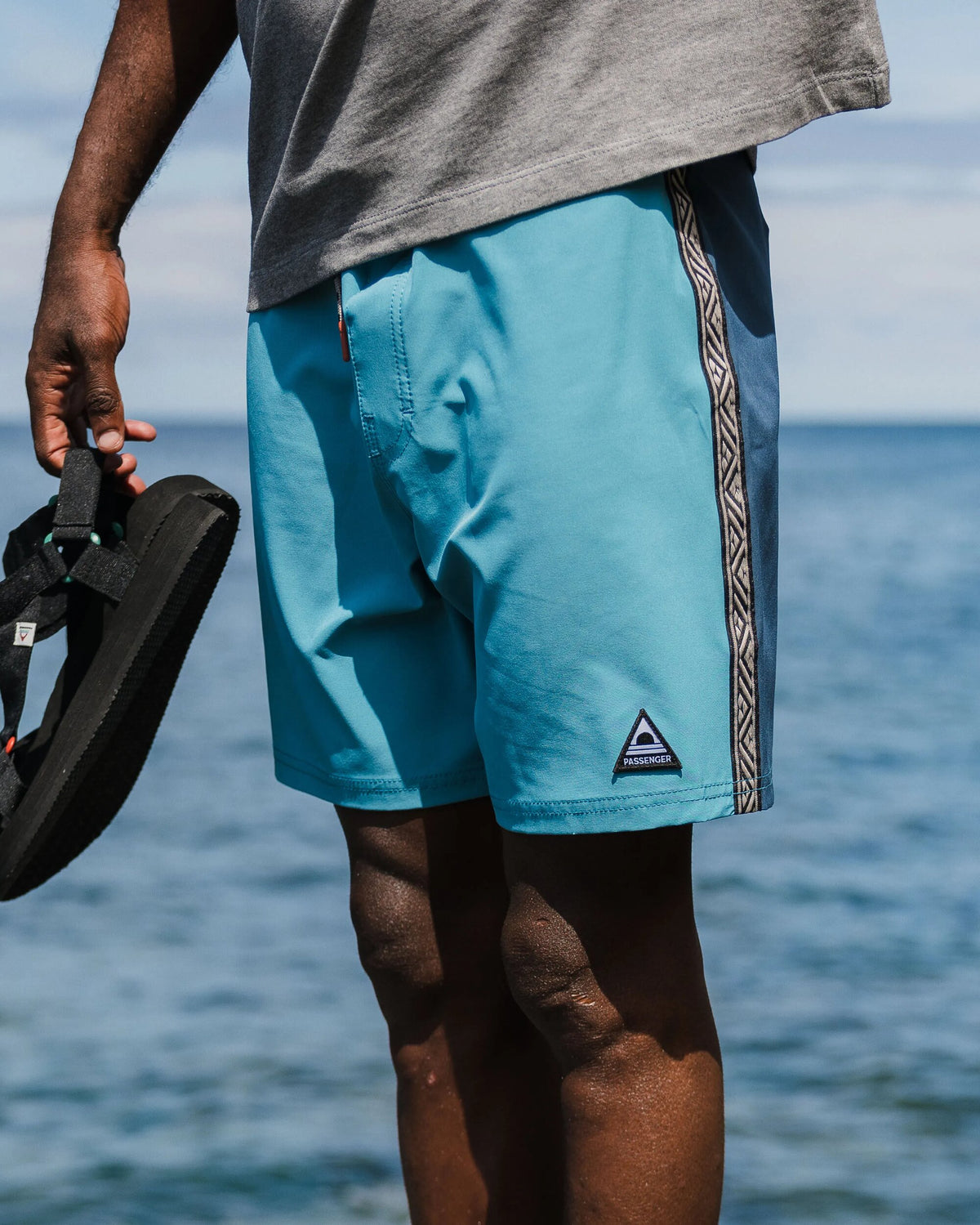 Hollow Boardshort - Blue Pool - Lifestyle