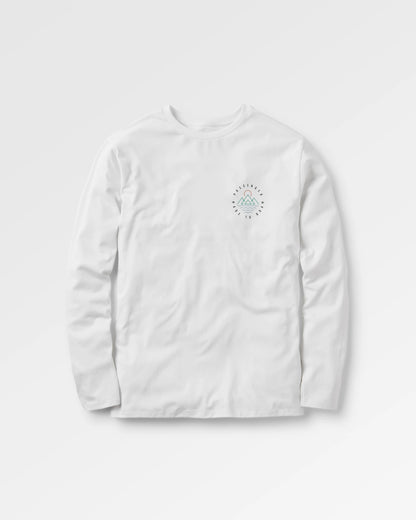 Escapism LS T-Shirt - White - Flatlay