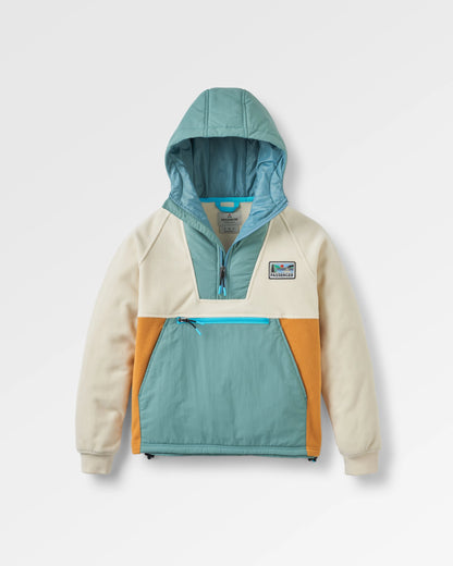 Alexander Hooded Polar Fleece - Birch - Flatlay
