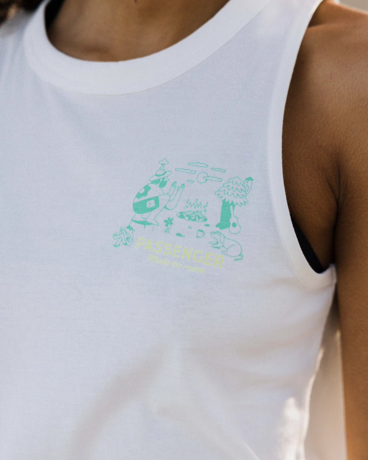 Better Outside Cotton Vest - Marshmallow - Lifestyle