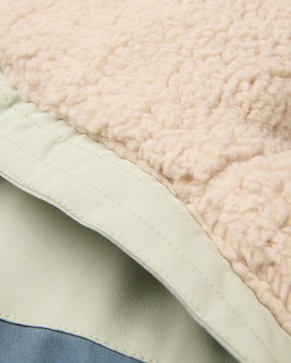 Lumi Insulated Jacket - Seaglass - Flatlay
