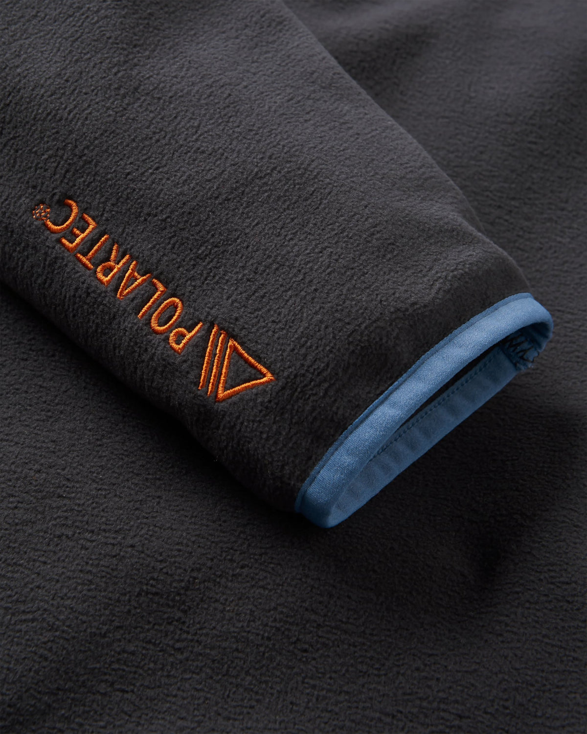 Switchback Micro Polartec® Fleece - Black - Flatlay