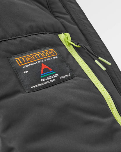 Shasta Lightweight Thermore® Insulated Jacket - Black - Flatlay