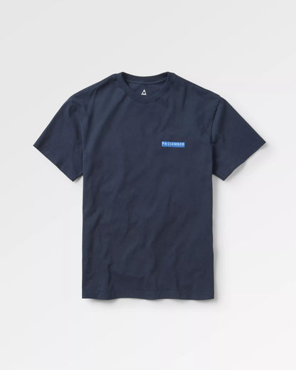 Distance Relaxed Fit T-Shirt - Deep Navy - Flatlay