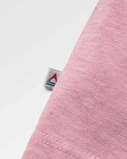 Odyssey Cotton T-Shirt - Pink Haze - Flatlay