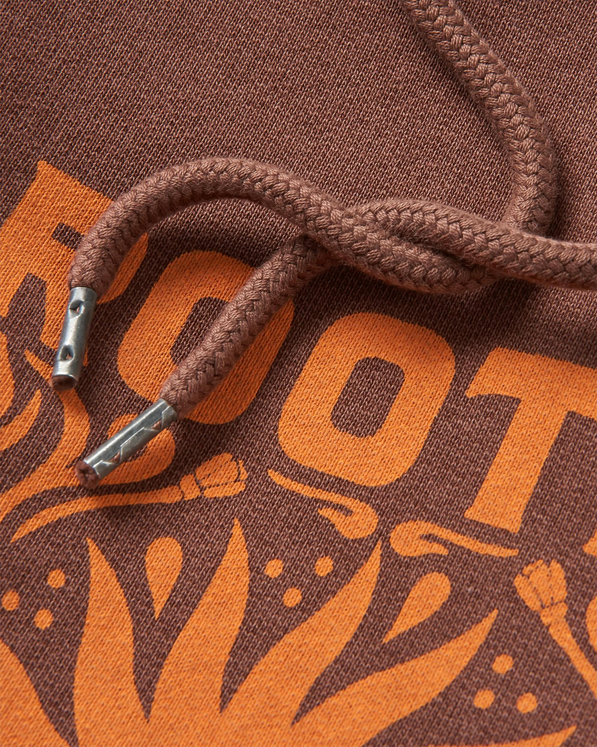 Rooted In Nature Hoodie - Chestnut - Flatlay