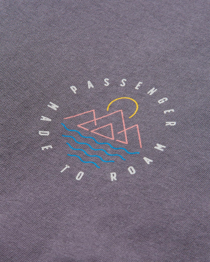 Escapism LS T-Shirt - Faded Black - Flatlay