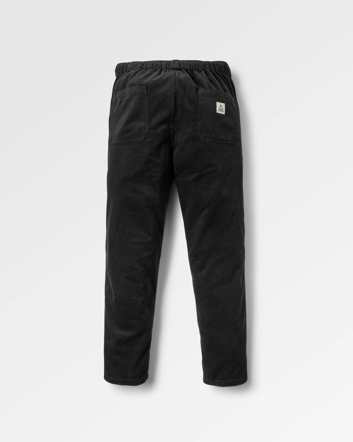 Compass Corduroy Trouser - Black - Flatlay