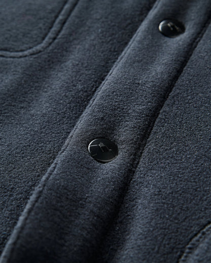 Adapt Polartec® Overshirt - Black - Flatlay