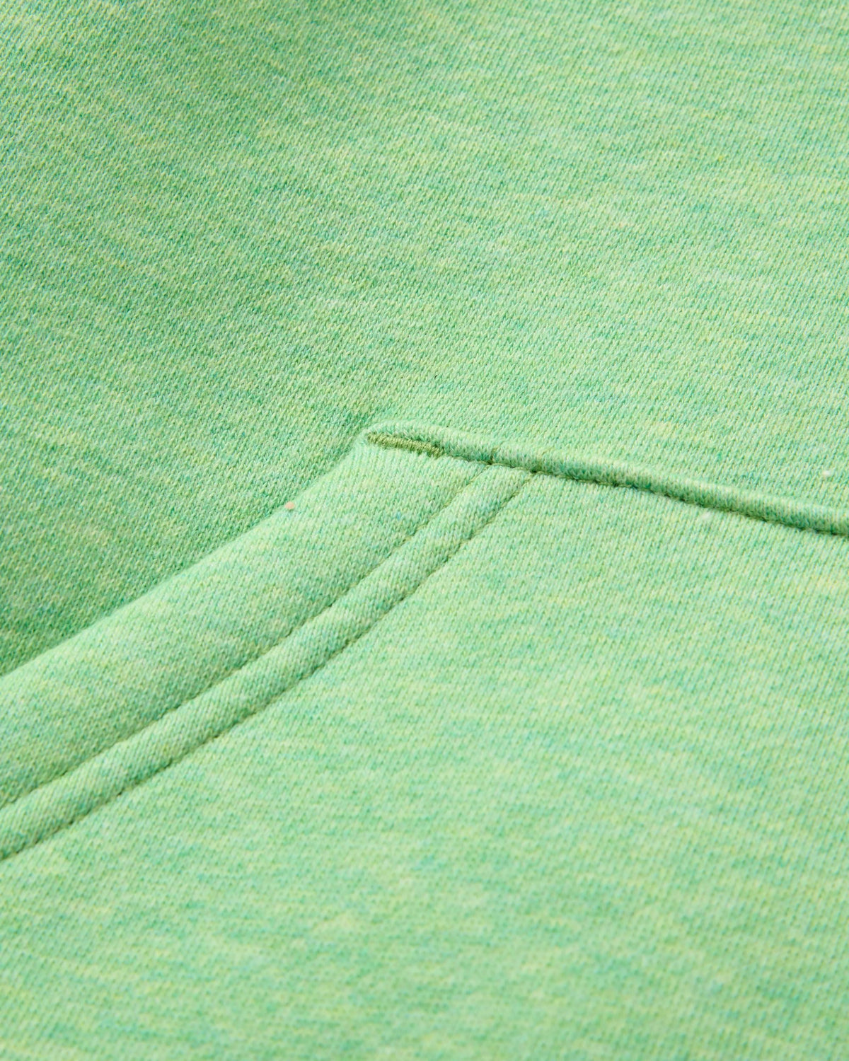 Legacy Hoodie - True Green Marl - Flatlay