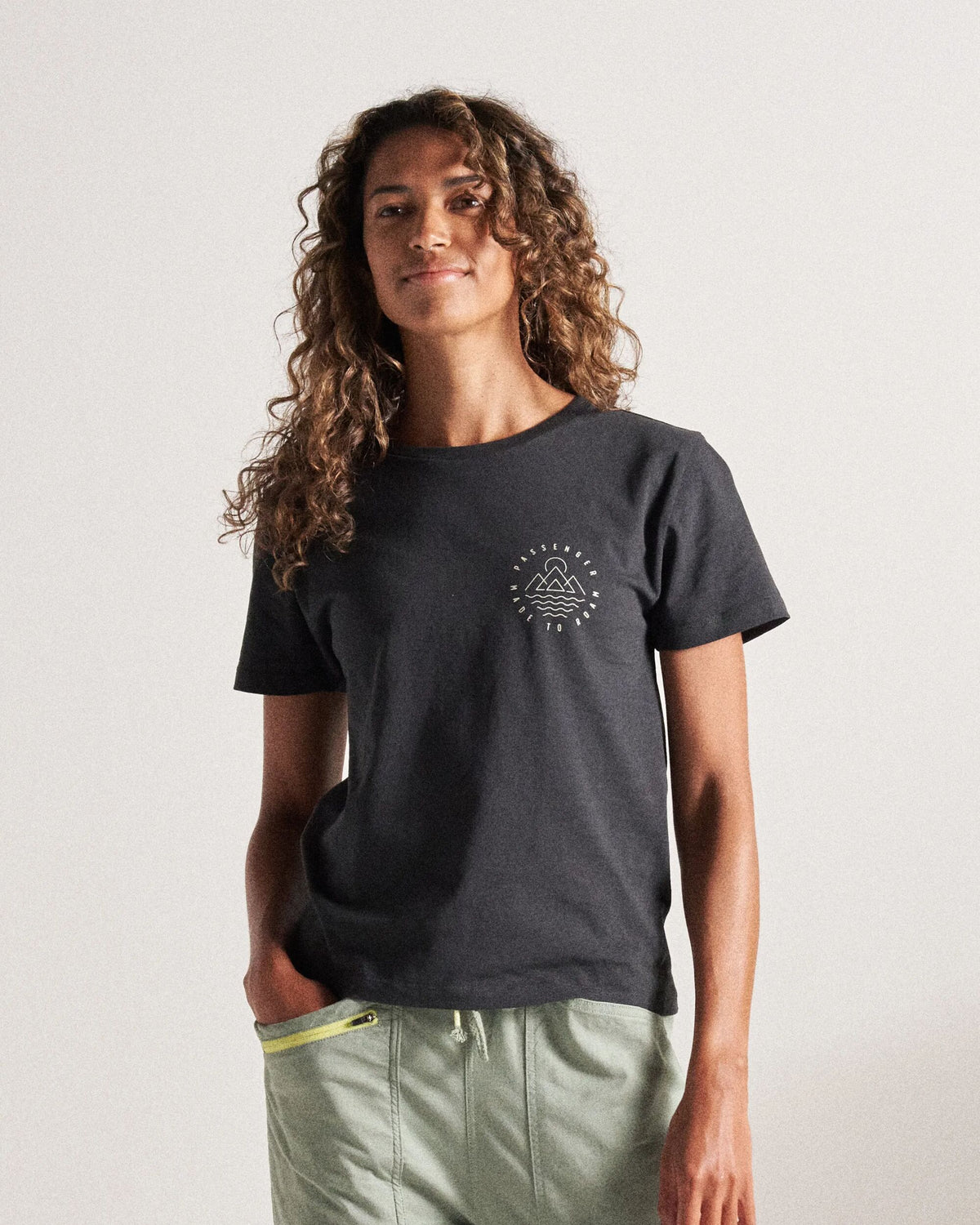 Remote T-Shirt - Black - Studio Model
