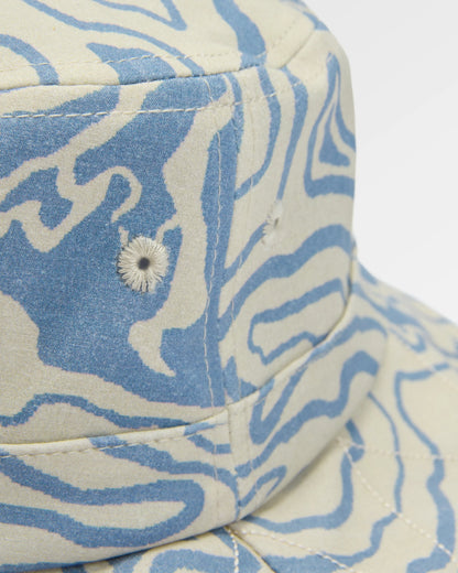 Shaded Bucket Hat - Strata Swirl Birch - Flatlay
