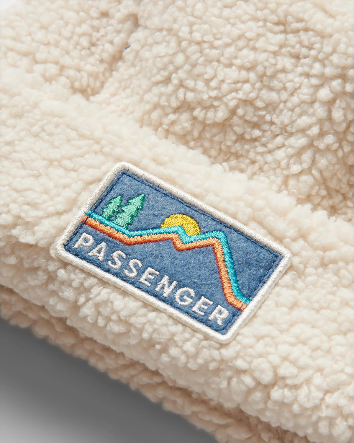 Peak Sherpa Beanie - Birch - Flatlay