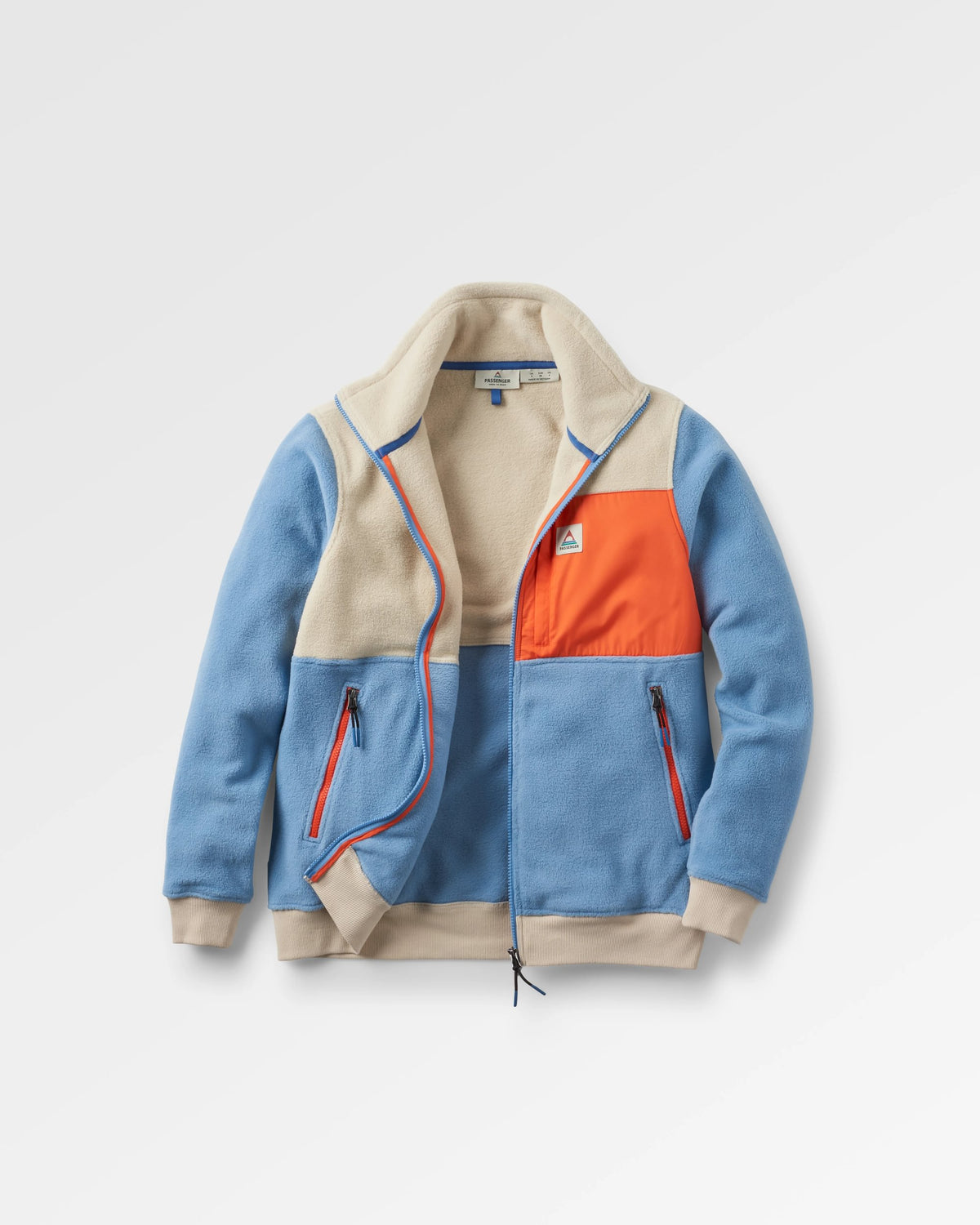 Caspian Polar Fleece - Faded Denim - Flatlay