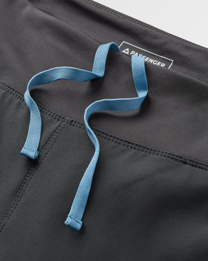 Roundtrip Trail Short 5" - Black - Flatlay