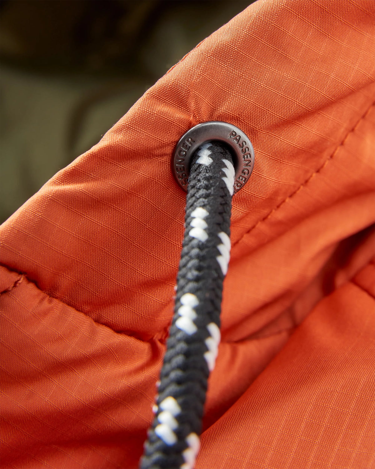 Dylan Insulated Full Zip Jacket - Burnt Orange - Flatlay
